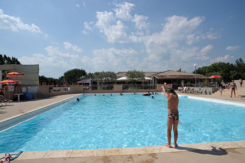 Camping Domaine De Chaussy Lagorce  Ngoại thất bức ảnh